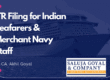 itr filing for navy and seaman india