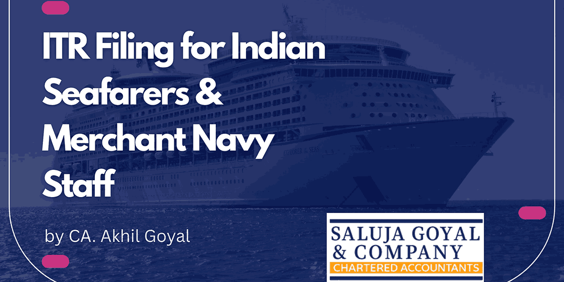 Blue White Patterns Digital Business Blog Banner_11zon itr filing for navy and seaman india